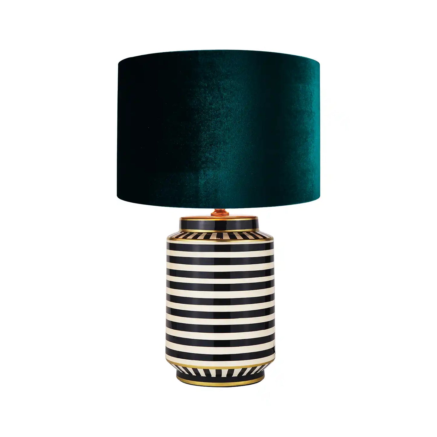 Emerald Green Velvet Drum Lampshade 40cm/16in – Click Style