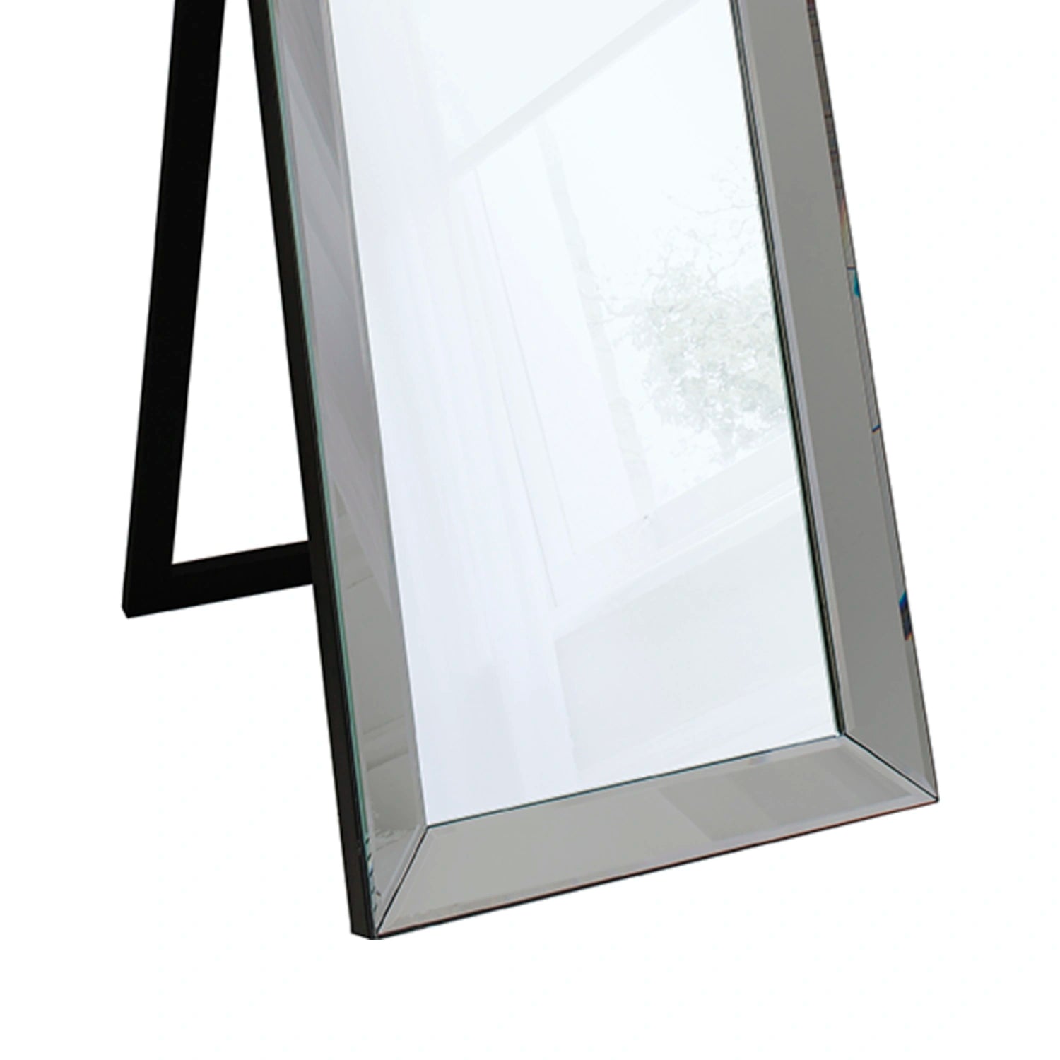 Full Length Bevelled Smoked Glass Freestanding Mirror 155x48x4cm – Click Style