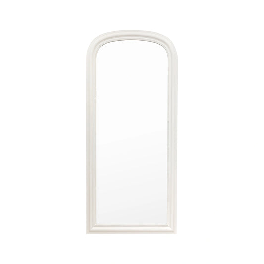 Full Length Traditional Matt Stone Arched Leaner/Wall Mirror 167.5x75x3cm – Click Style