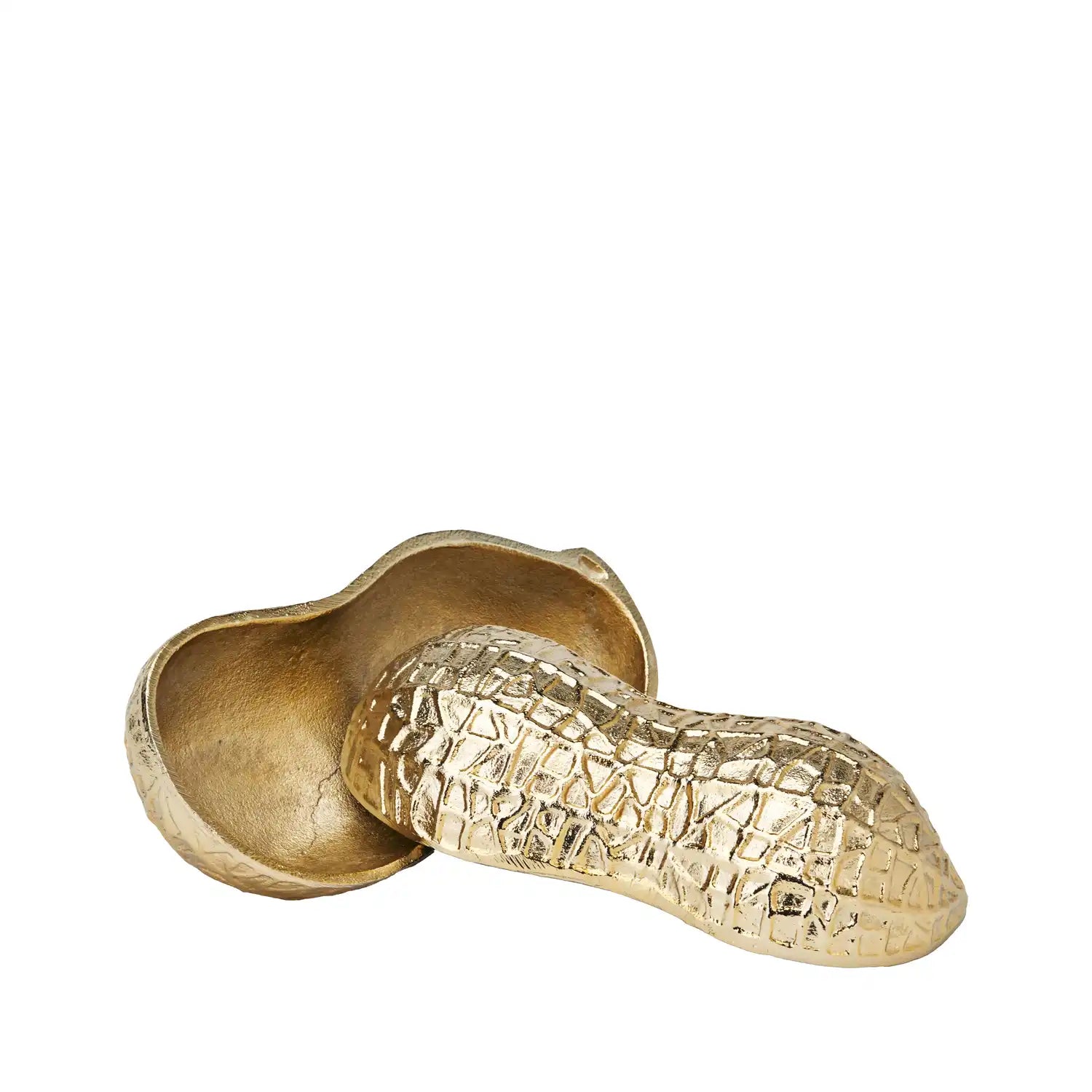 Gold Peanut Lidded Trinket Dish – Click Style