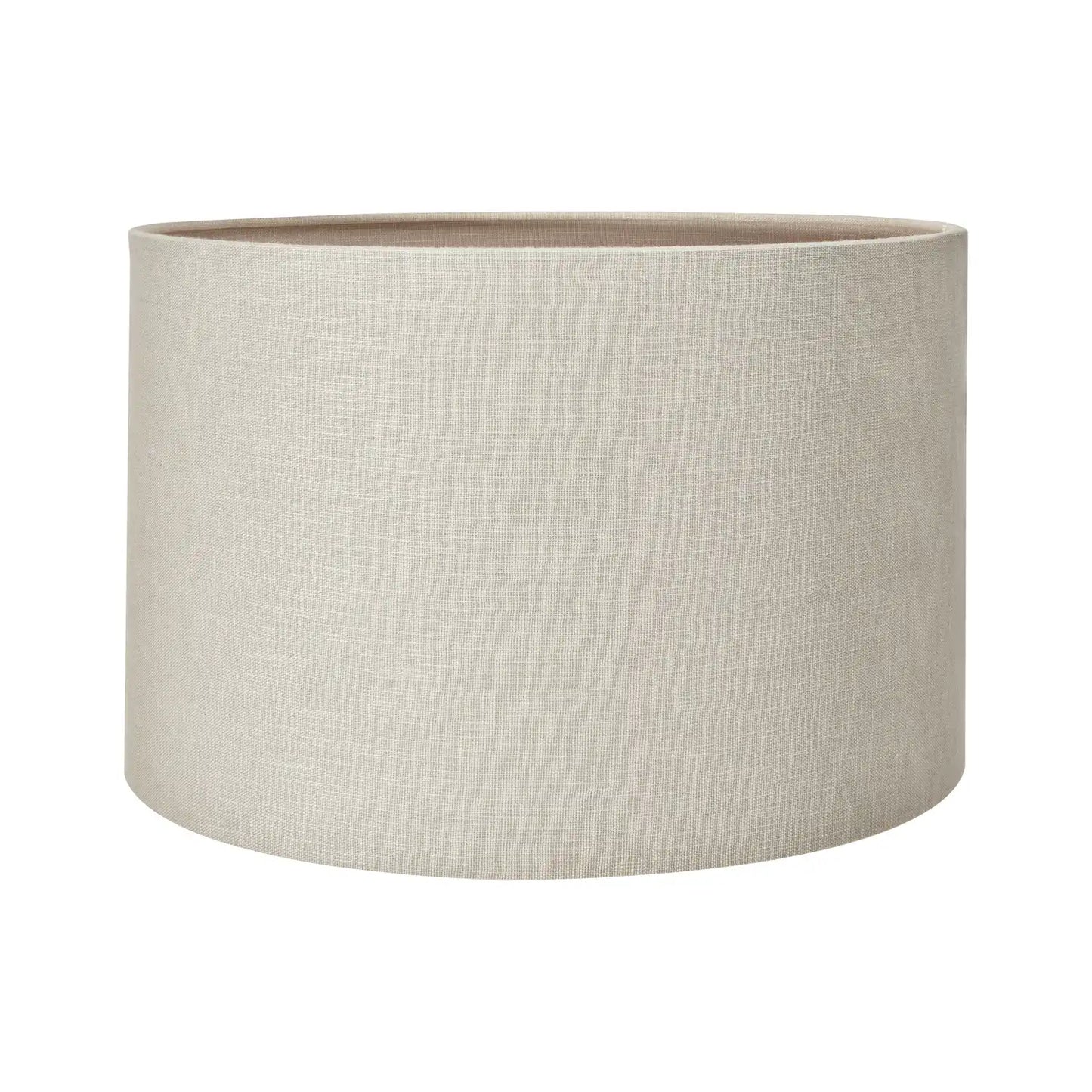 Grey Linen Self Lined Drum Lampshade 30cm/12in – Click Style