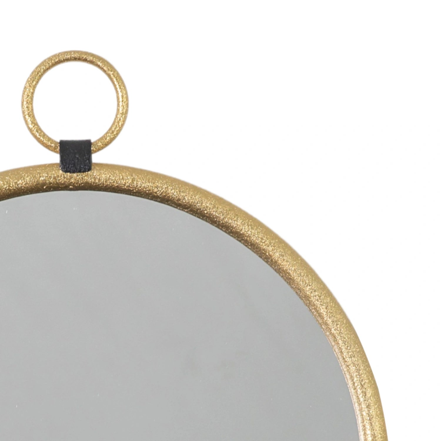 Industrial Pocket Watch Gold Wall Mirror 40x2cm – Click Style