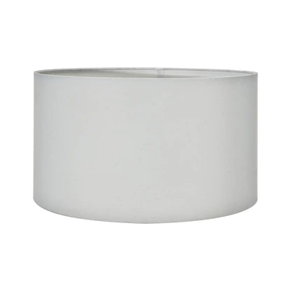 Ivory Polycotton Drum Lampshade 30cm/12in – Click Style