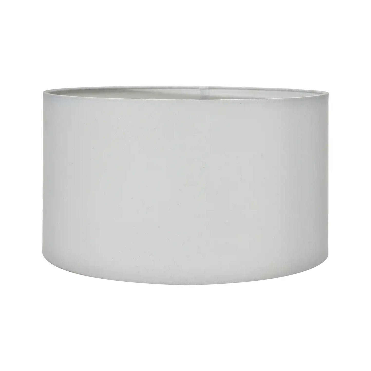 Ivory Polycotton Drum Lampshade 40cm/16in – Click Style