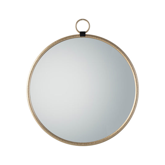 Large Industrial Pocket Watch Gold Wall Mirror 61x2cm – Click Style