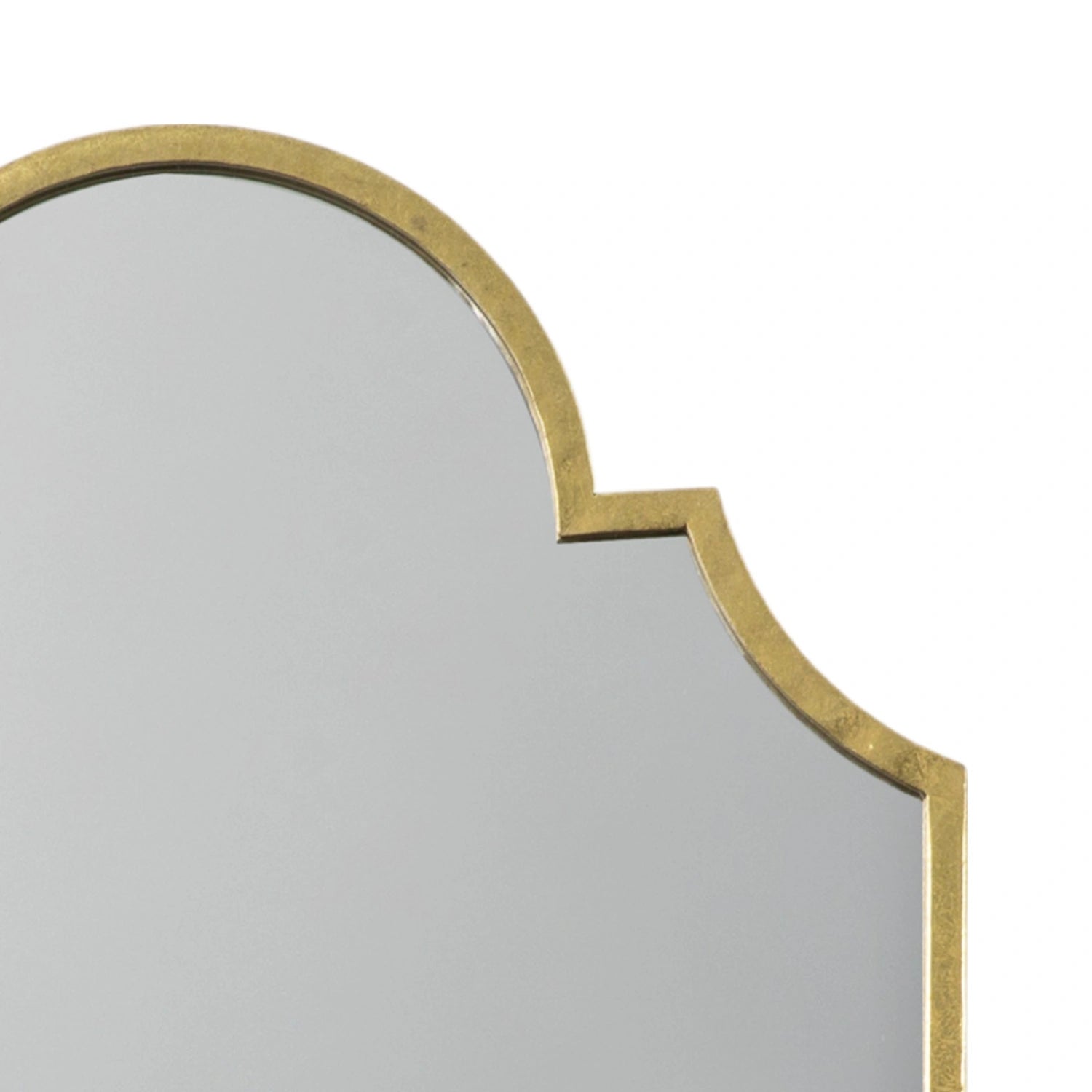 Large Moorish Gold Arched Wall Mirror 80x50x2.5cm – Click Style