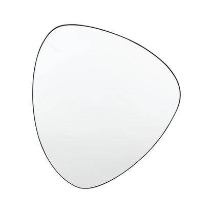 Large Pebble Black Wall Mirror 85x75x2cm – Click Style