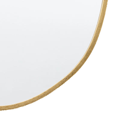 Large Pebble Gold Wall Mirror 90x70x2.5cm – Click Style