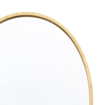 Large Pebble Gold Wall Mirror 90x70x2.5cm – Click Style