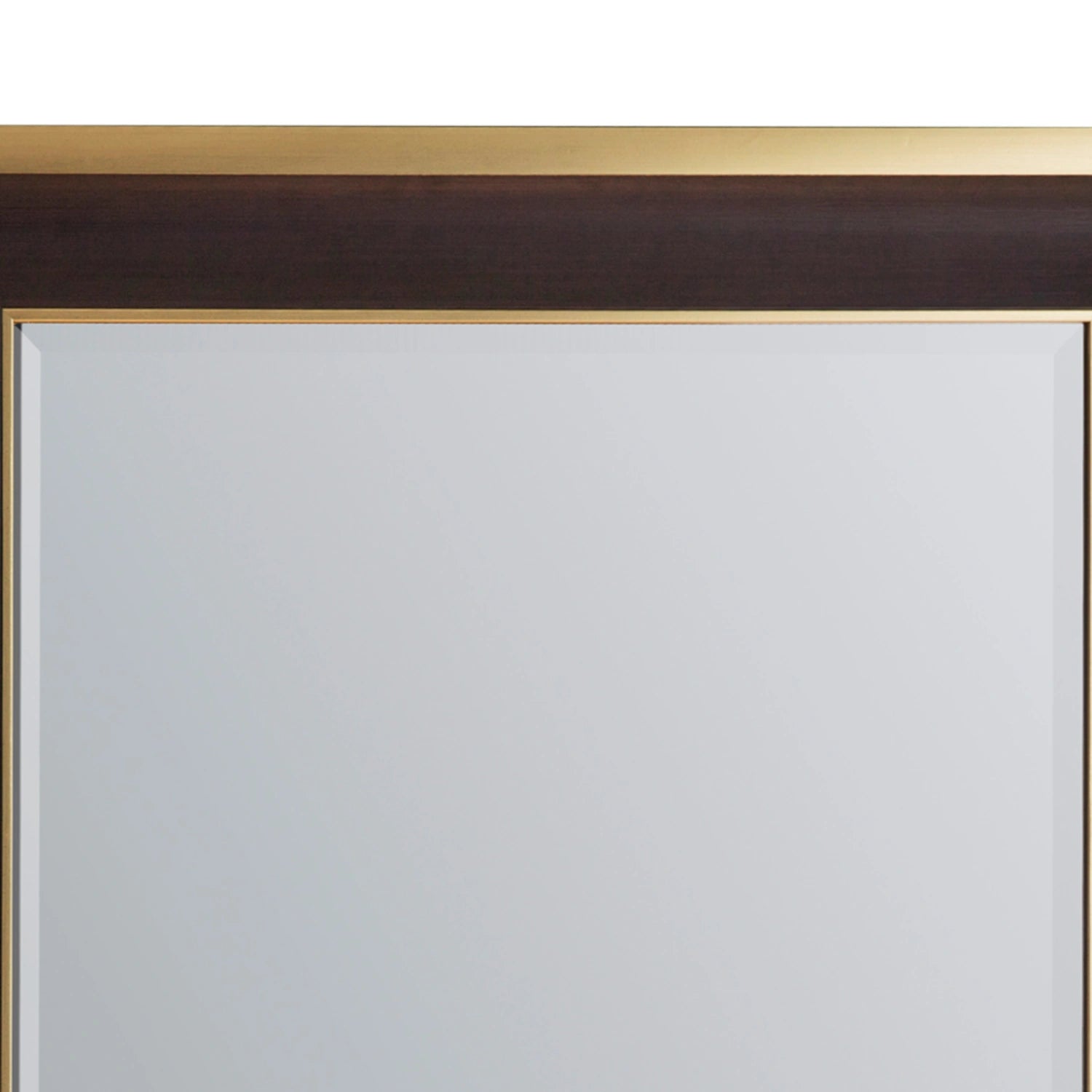 Large Rectangular Black & Gold Wall Mirror 110.5x80x3cm – Click Style