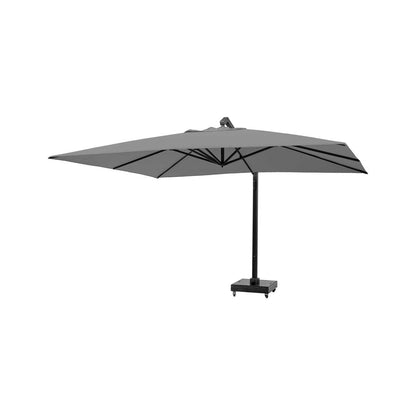 Modena Black Polished Granite Heavy Duty Cantilever Parasol Base 150kg – Click Style