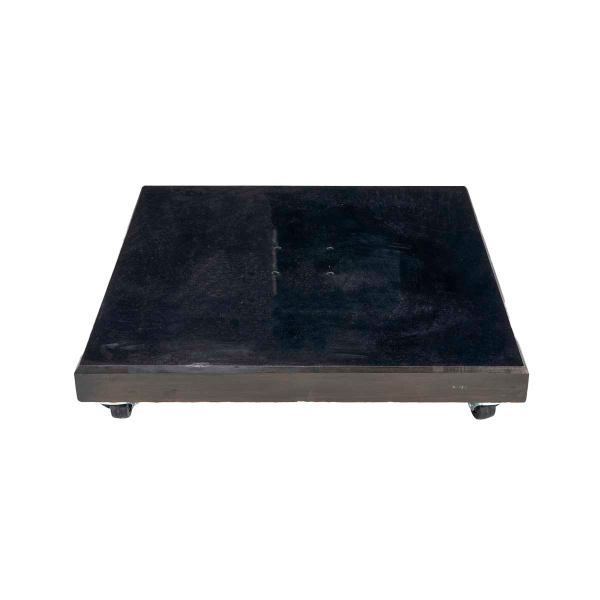 Modena Polished Black Granite Cantilever Parasol Base with Wheels 90kg – Click Style