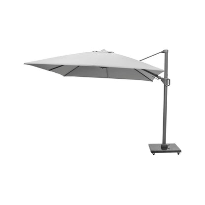 Modena Polished Black Granite Cantilever Parasol Base with Wheels 90kg – Click Style