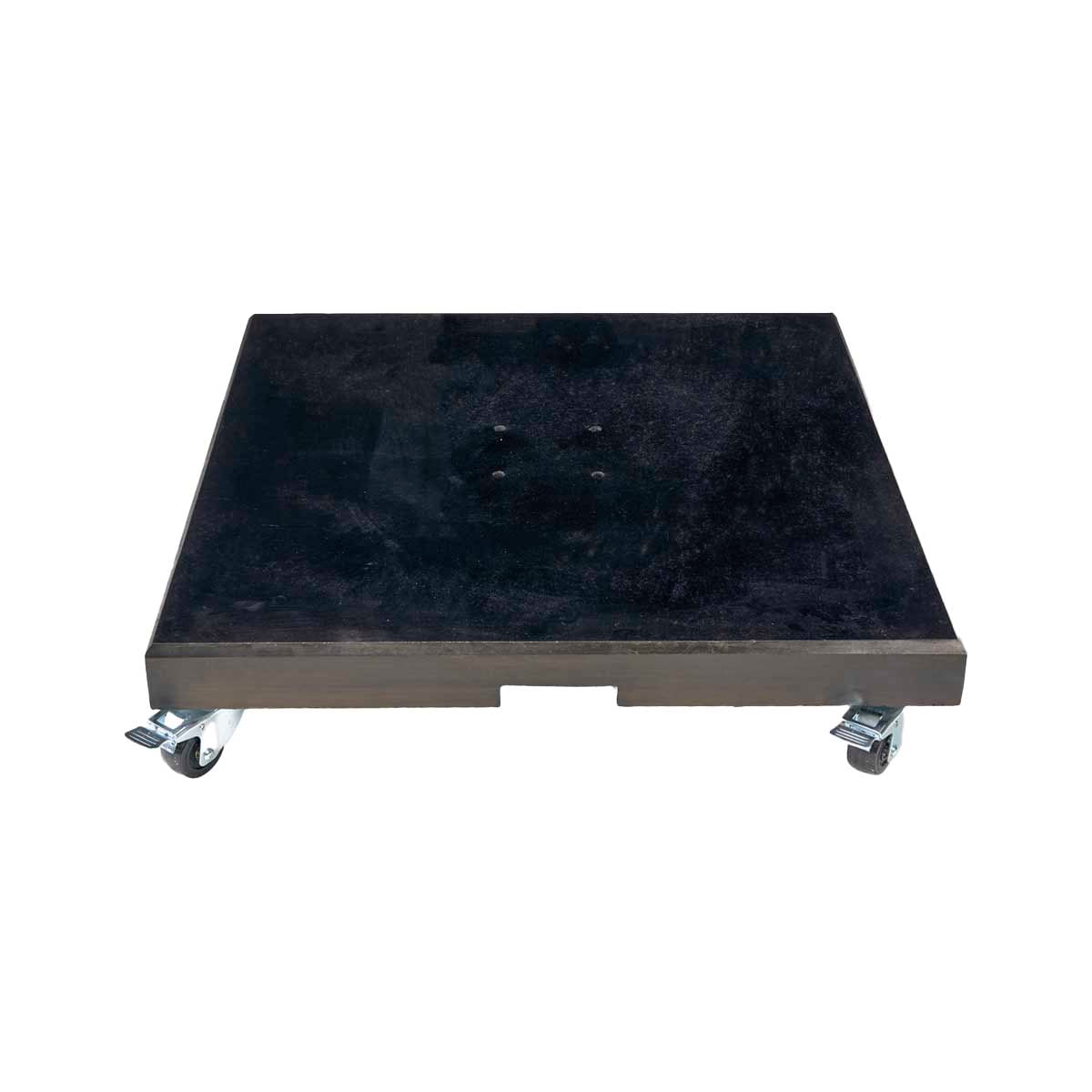 Modena Polished Black Granite Cantilever Parasol Base with Wheels 90kg – Click Style