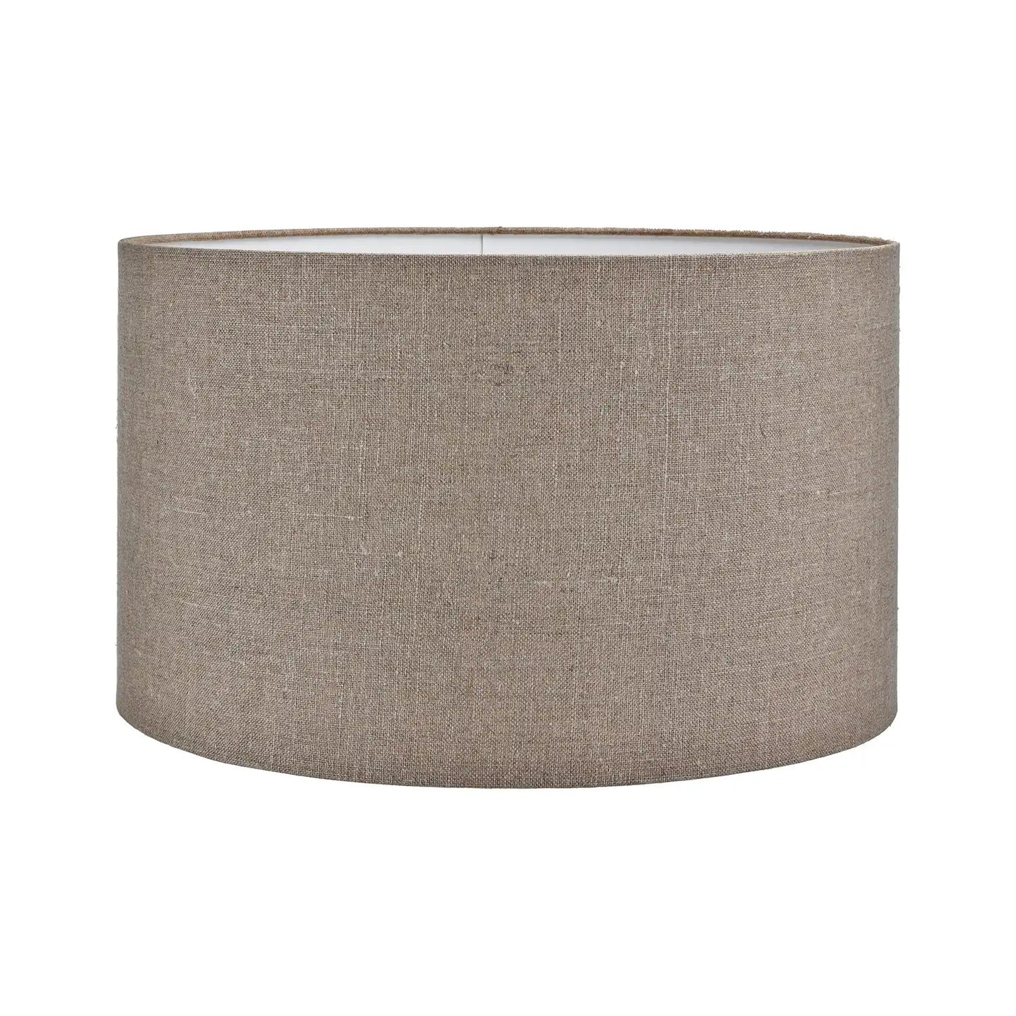 Natural Linen Drum Lampshade 30cm/12in – Click Style