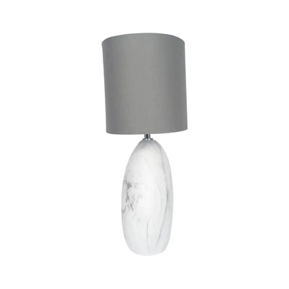 Obel Marble Effect Ceramic Table Lamp 41x31x18cm – Click Style