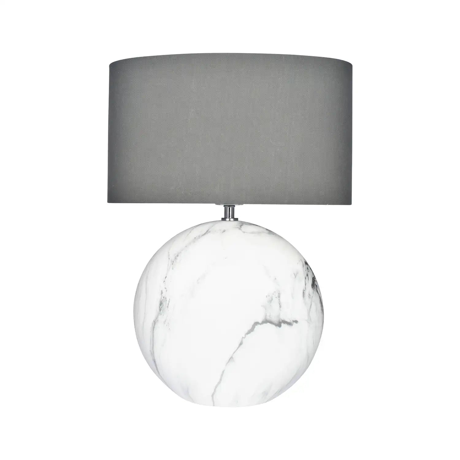 Obel Marble Effect Ceramic Table Lamp 41x31x18cm – Click Style