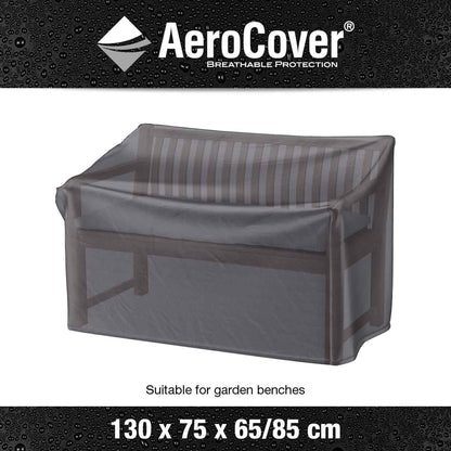 Platinum AeroCover Bench Garden Furniture Cover 130x75x65/85cm – Click Style