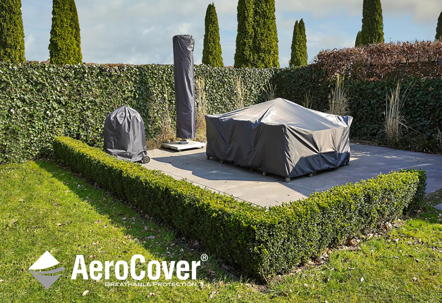 Platinum AeroCover Cantilever Parasol Cover 250x60cm – Click Style