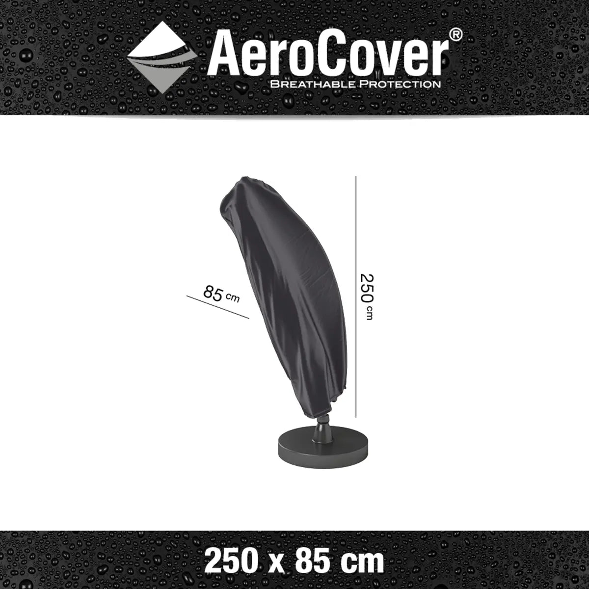 Platinum AeroCover Cantilever Parasol Cover 250x85cm – Click Style