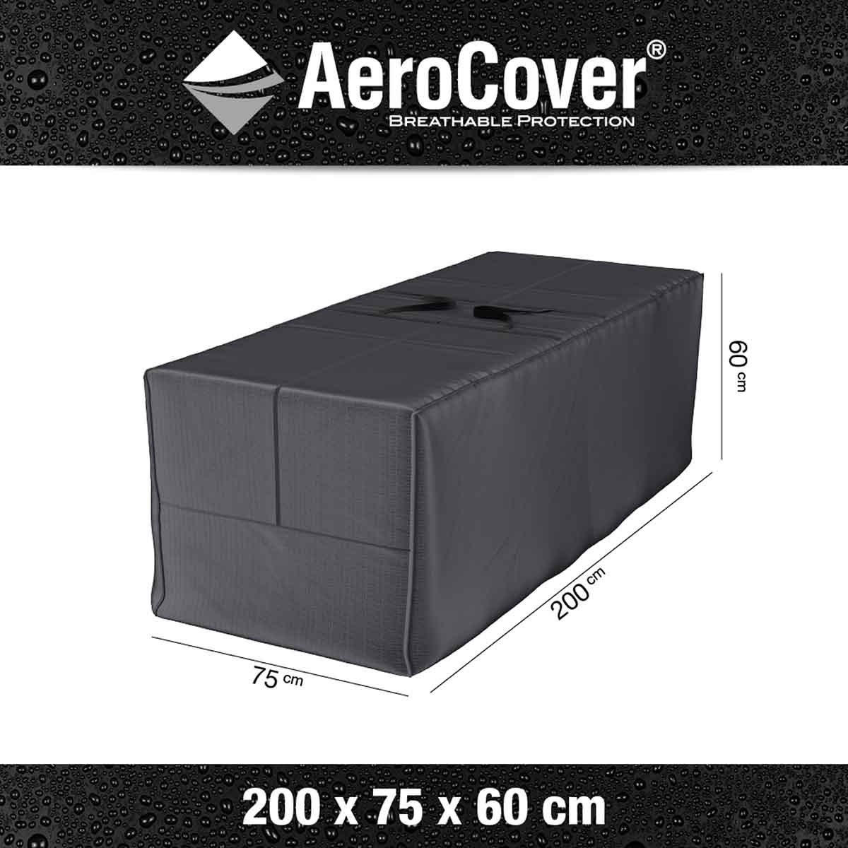 Platinum AeroCover Garden Cushion Storage Bag 200x75x60cm – Click Style