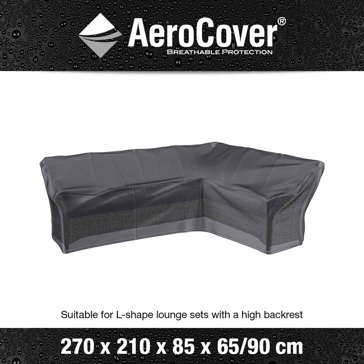 Platinum AeroCover Garden Lounge Set Long Left Cover 270x210x85x65x90cm – Click Style