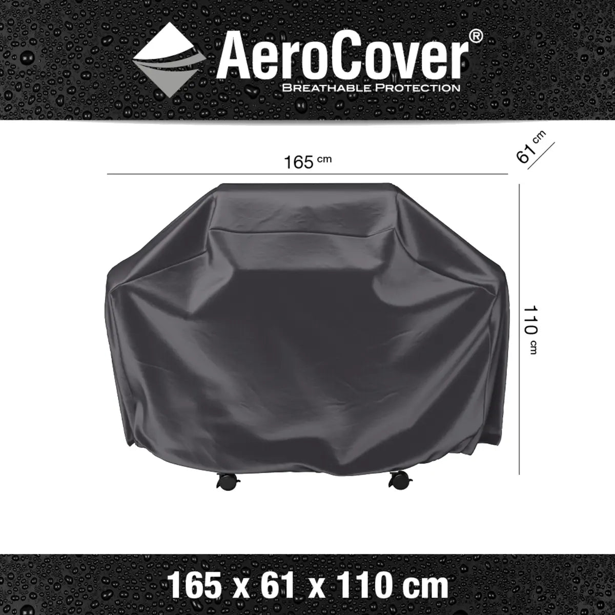 Platinum AeroCover Gas Barbecue Cover 165x61x110cm – Click Style