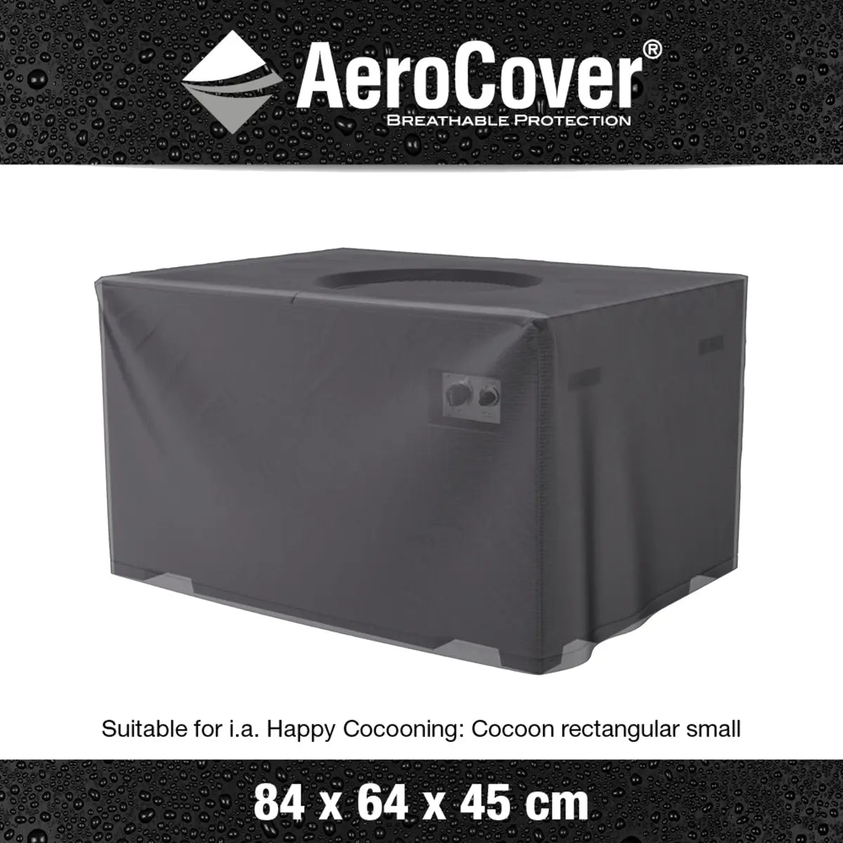 Platinum AeroCover Lounge Coffee Fire Pit Table Garden Furniture Cover 84x64x45cm – Click Style