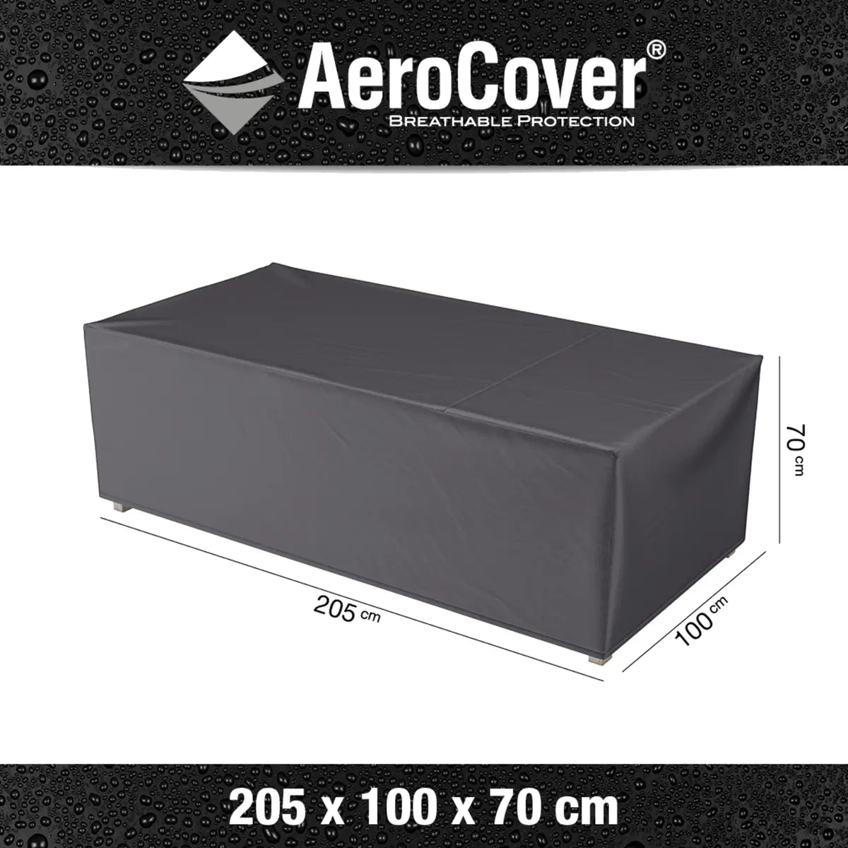 Platinum AeroCover Lounge Set Bench Garden Furniture Cover 205x100x70cm – Click Style