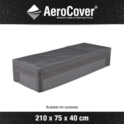 Platinum AeroCover Lounger Garden Furniture Cover 210x75x40cm – Click Style