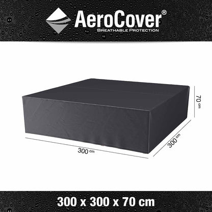 Platinum AeroCover Square Lounge Set Garden Furniture Cover 300x300x70cm – Click Style