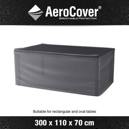 Platinum AeroCover Table Garden Furniture Cover 300x110x70cm – Click Style