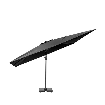 Platinum Challenger T2 3.5x2.6m Oblong Cantilever Parasol in Anthracite Grey – Click Style