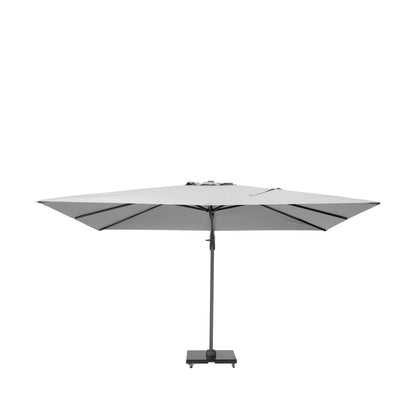 Platinum Challenger T2 3.5x2.6m Oblong Cantilever Parasol in Luna Grey – Click Style