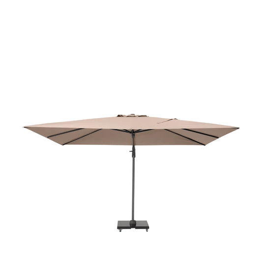 Platinum Challenger T2 3.5x2.6m Oblong Cantilever Parasol in Taupe – Click Style