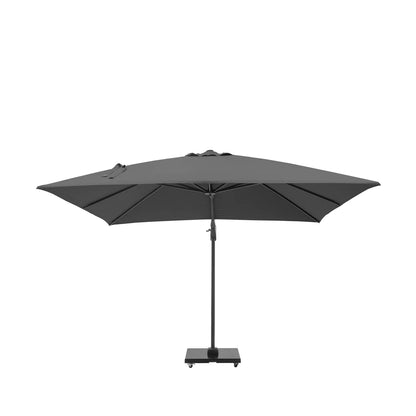 Platinum Challenger T2 3m Square Cantilever Parasol in Anthracite Grey – Click Style