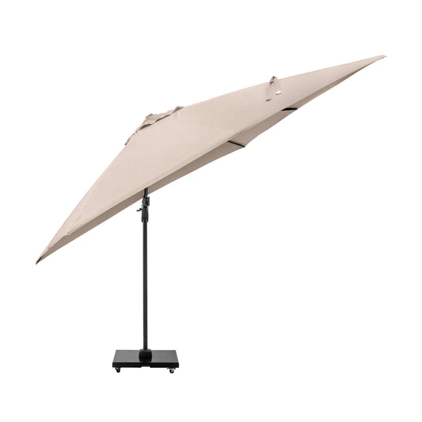 Platinum Challenger T2 3m Square Cantilever Parasol in Taupe – Click Style