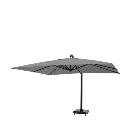 Platinum Icon T1 4x3m Oblong Cantilever Parasol in Manhattan Grey – Click Style