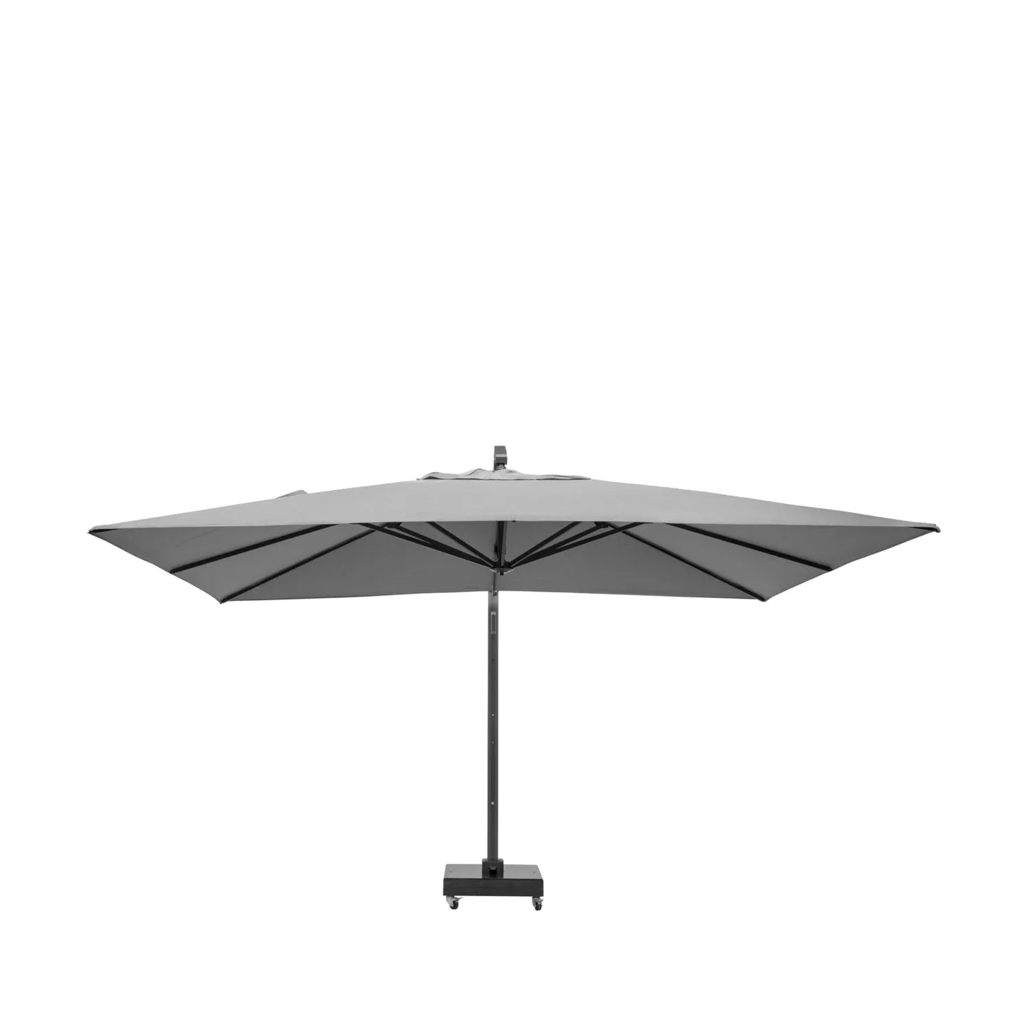 Platinum Icon T1 4x3m Oblong Cantilever Parasol in Manhattan Grey – Click Style