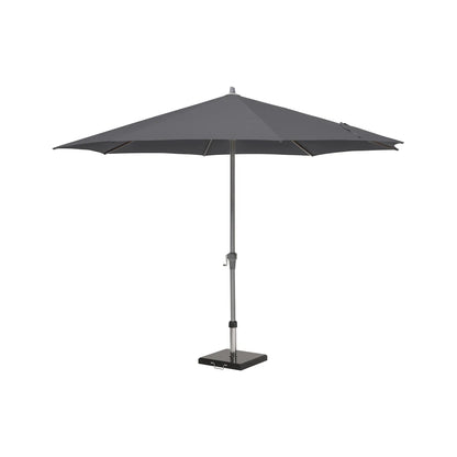 Platinum Riva 3.5m Round Centre Pole Parasol in Anthracite Grey – Click Style