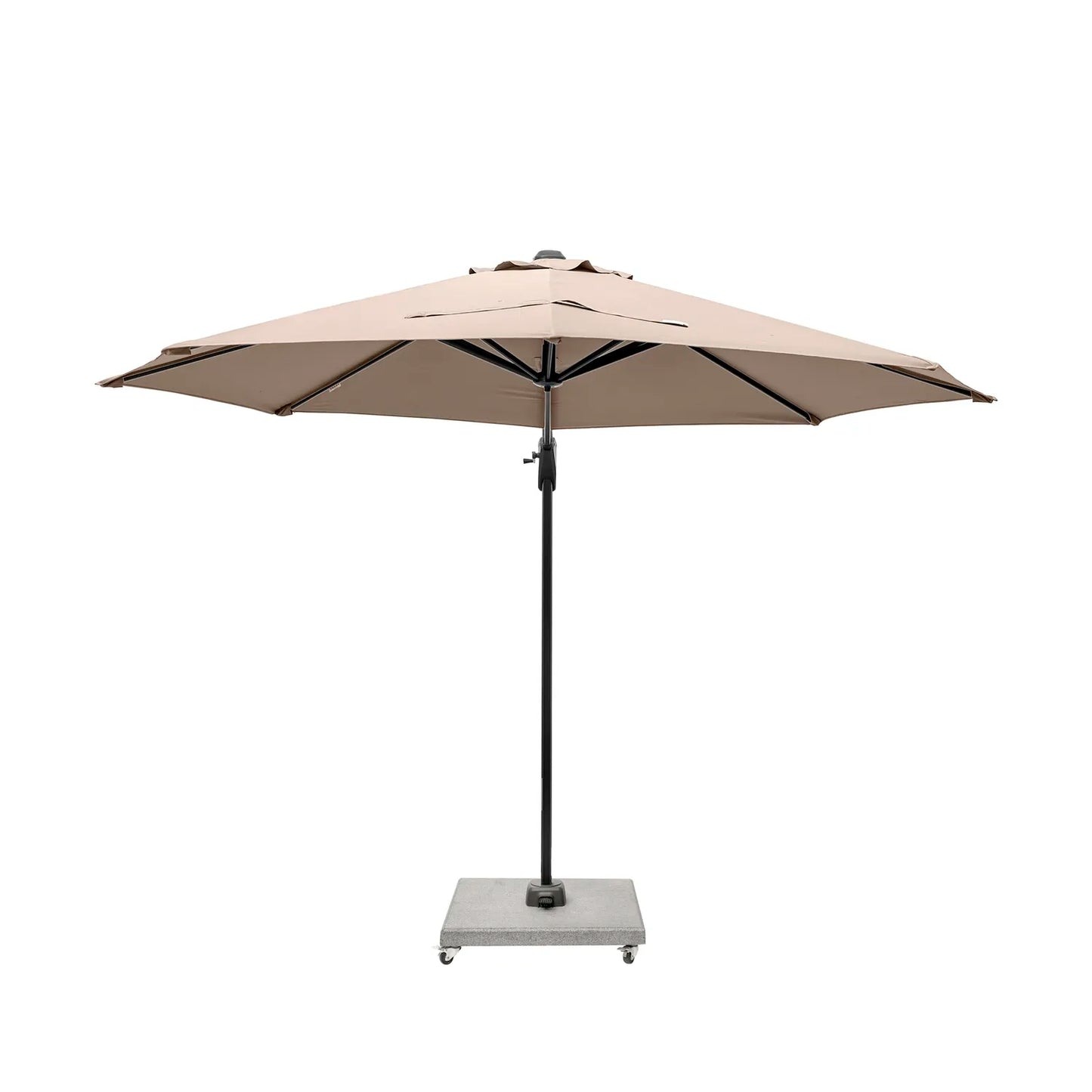 Platinum Voyager T1 3m Round Cantilever Parasol in Taupe – Click Style