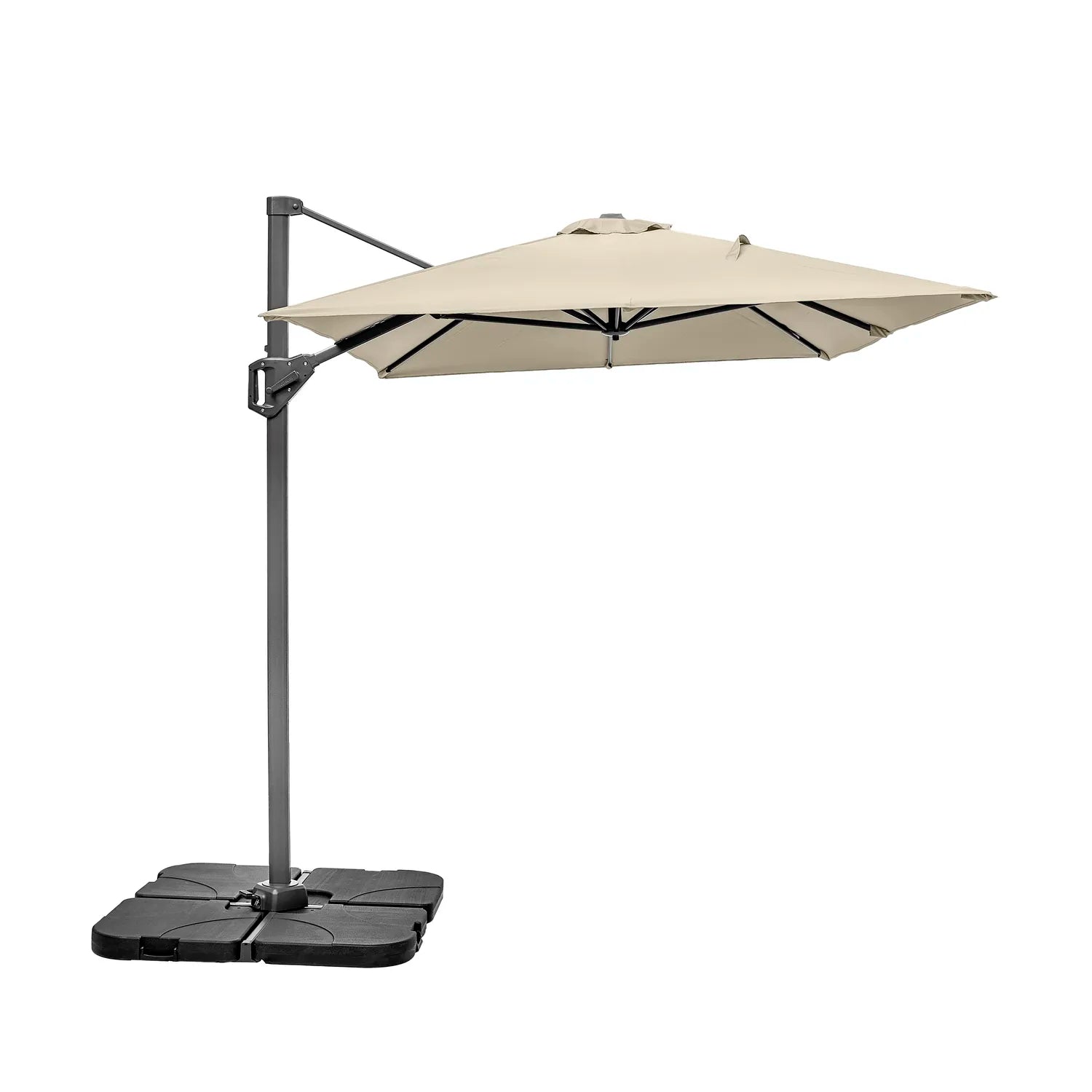 Platinum Voyager T1 3x2m Oblong Cantilever Parasol in Champagne – Click Style