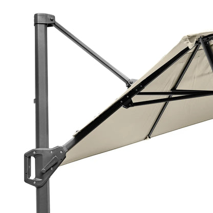 Platinum Voyager T1 3x2m Oblong Cantilever Parasol in Champagne – Click Style