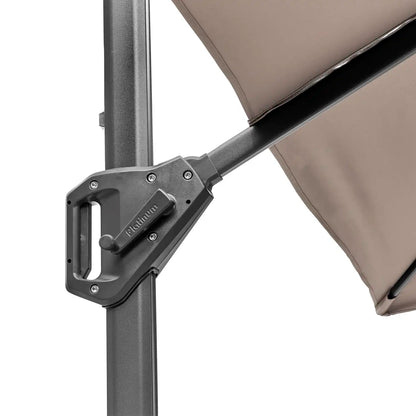 Platinum Voyager T1 3x2m Oblong Cantilever Parasol in Taupe – Click Style