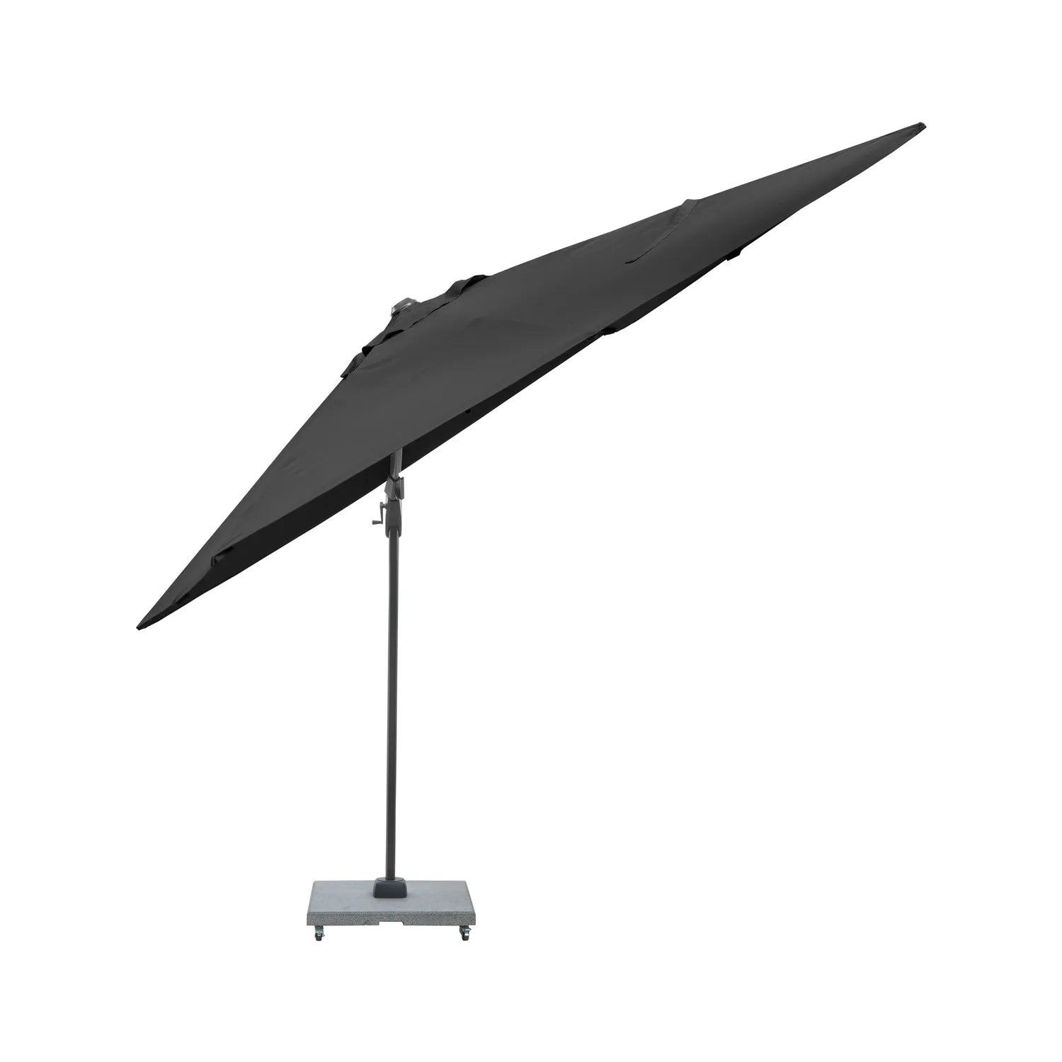 Platinum Voyager T2 2.7m Square Cantilever Parasol in Anthracite Grey – Click Style