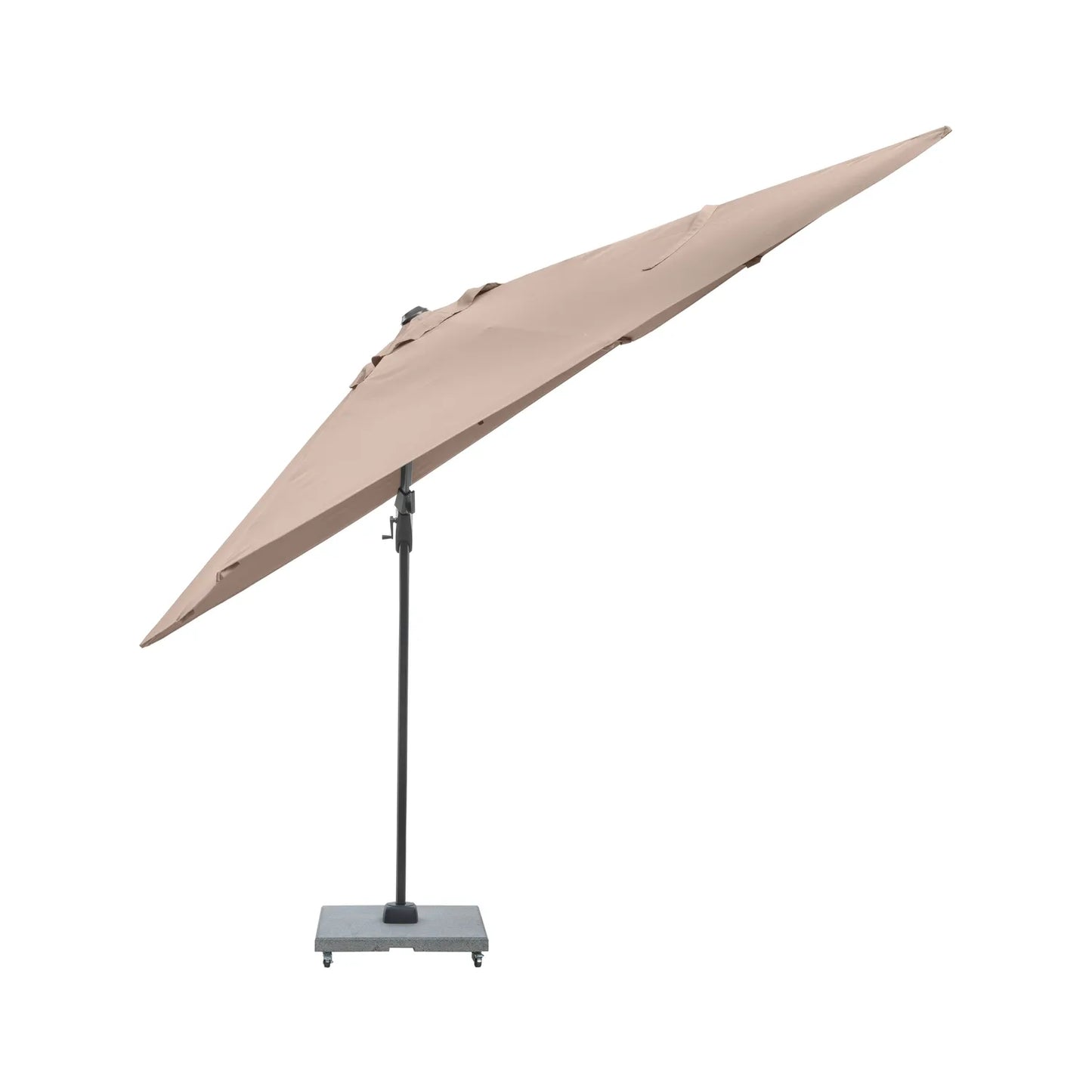 Platinum Voyager T2 2.7m Square Cantilever Parasol in Taupe – Click Style