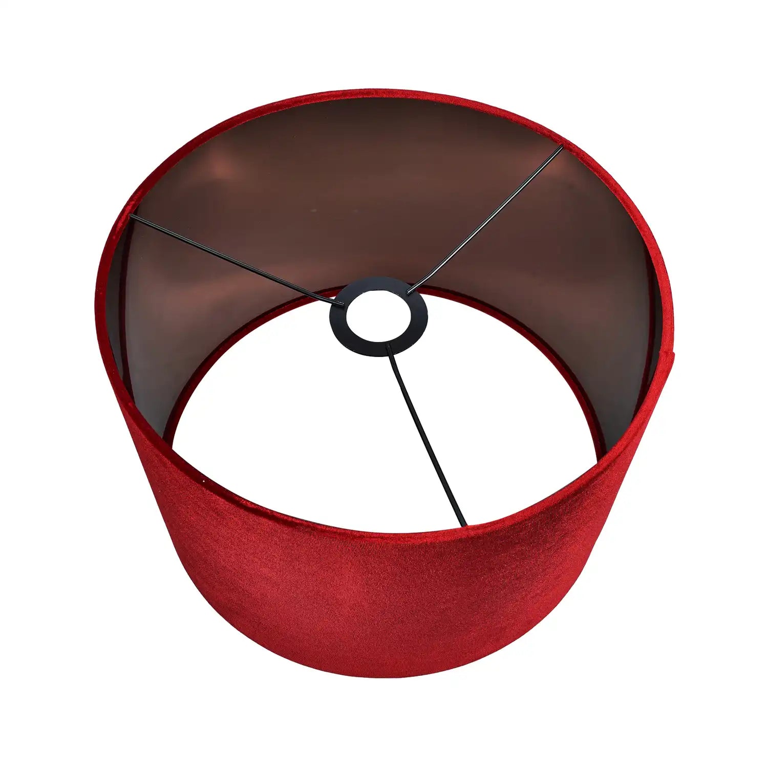 Red Velvet Drum Lampshade 30cm/12in – Click Style