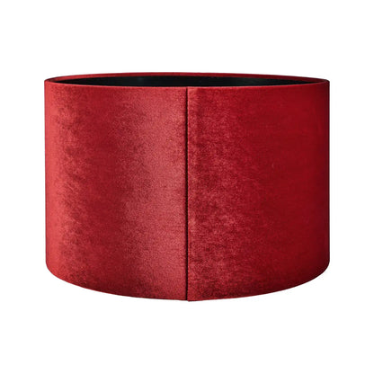 Red Velvet Drum Lampshade 30cm/12in – Click Style