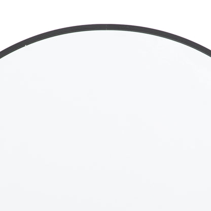 Round Black Thin Frame Wall Mirror 60x4cm – Click Style