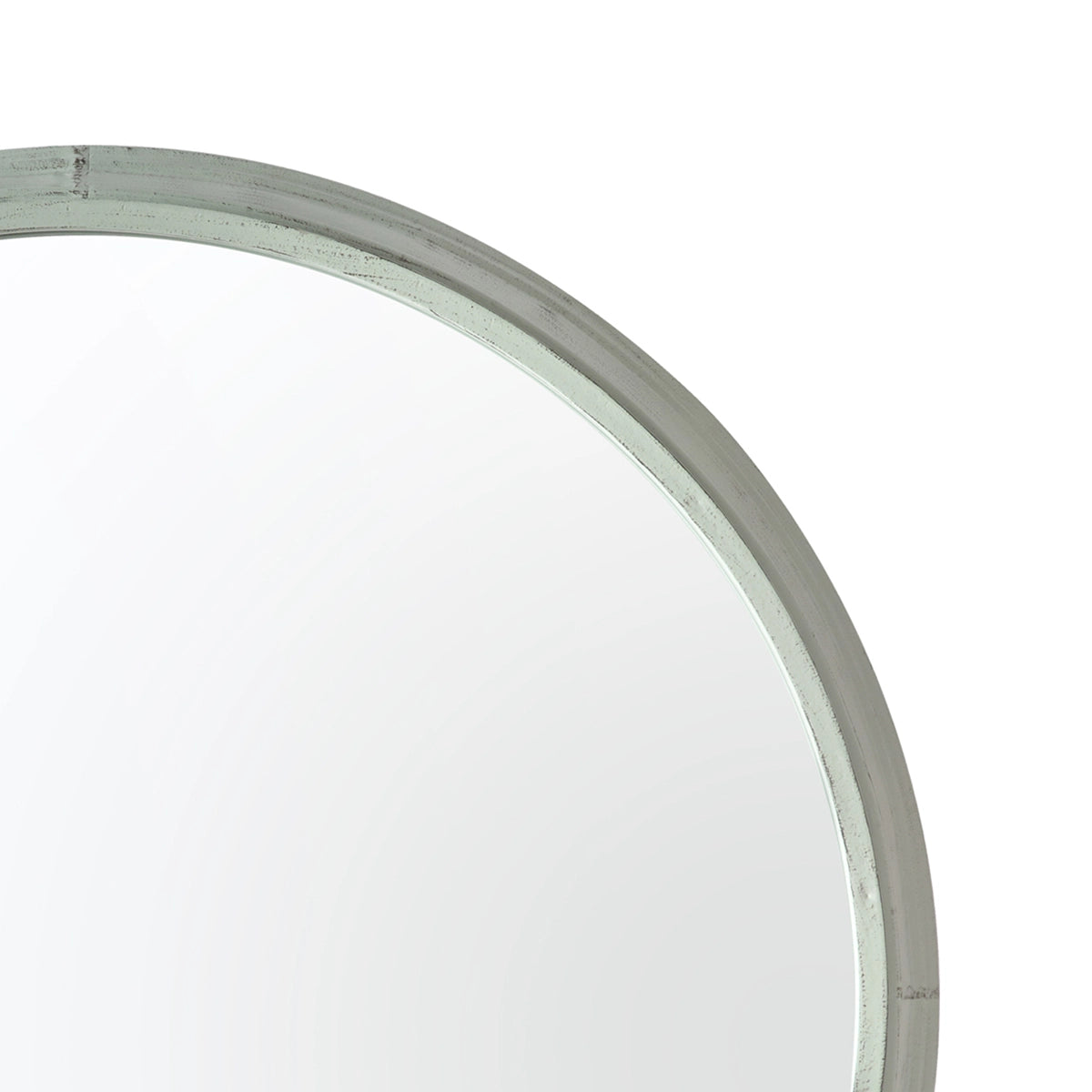 Round Mint Metal Framed Garden Mirror 85x6cm– Click Style